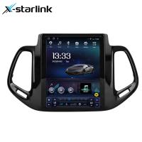2016-2019 Jeep Compass Car Radio 360 Panoramic Navigation 9.7-Inch Android Screen