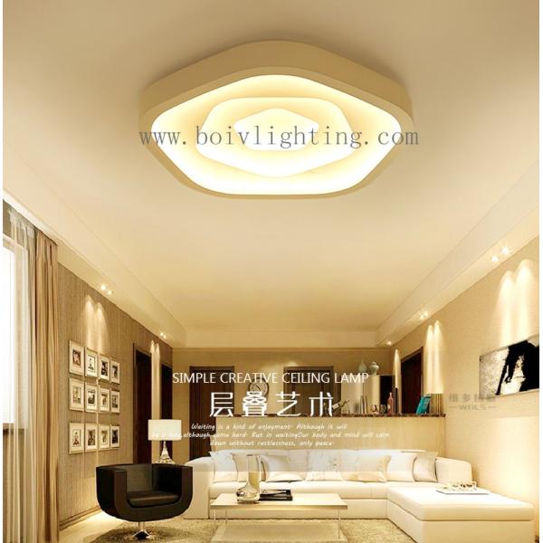 Modern Indoor Iron  Acrylic LED Ceiling Mount Light  For Living Room Hotel BV2137