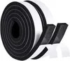 Self-Adhesive EVA Foam Insulation Tape White Weather Stripping Tape for Door Window Draught Excluder Anti-Collisi