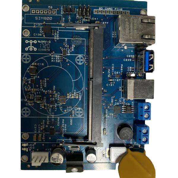 Electronic High TG Medical PCB Assembly FR4 3OZ 4mm Through Hole Soldering