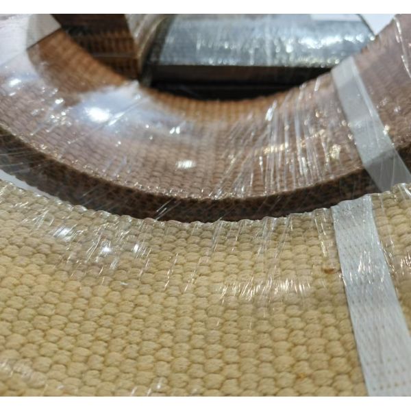6100 BGO Non Asbestos Woven Brake Lining with Brass Wire and Aramid Fiber for Heavy Industrial Use