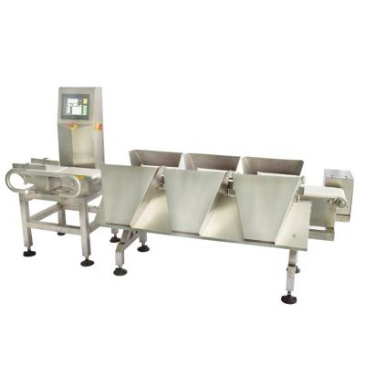 Multi Category Fruits Vegetables Weight Sorting Machine JZW-6FX Check Weigher Line