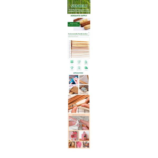 бамбуковый круговой набор крюков вязания крючком вязать игл 12pcs бамбуковый