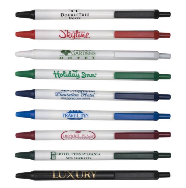 simple style holiday inn hotel pen, chain hotel pen, hotel logo pen