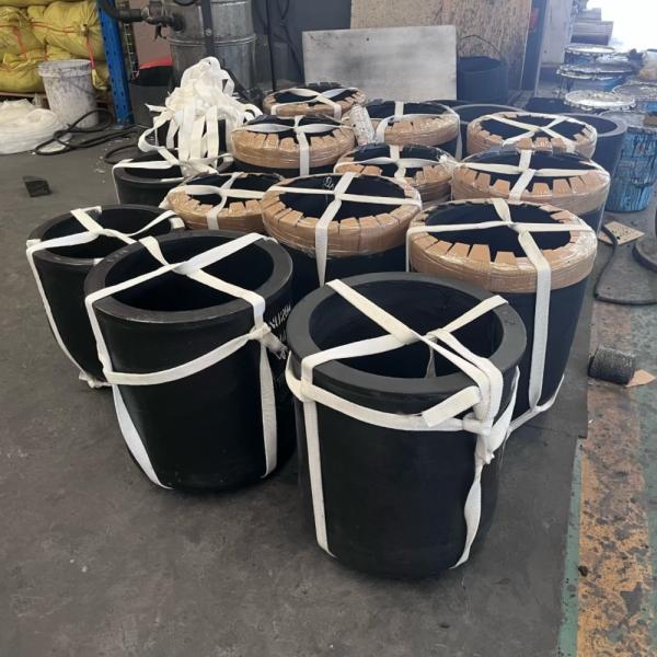 200kg Large Induction Copper Melting Crucible for Electrical Busbar and Conductor Production
