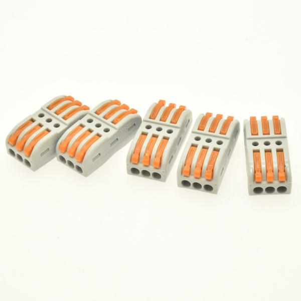 LED light Connector 3 poles LED light terminal block double row connector