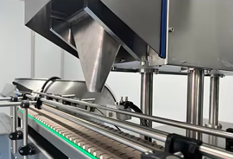 High-Speed Automatic Tablet Counting Machine with 15,000 Tablets Per Minute and >99.98% Accuracy for 10~500ml Bottles