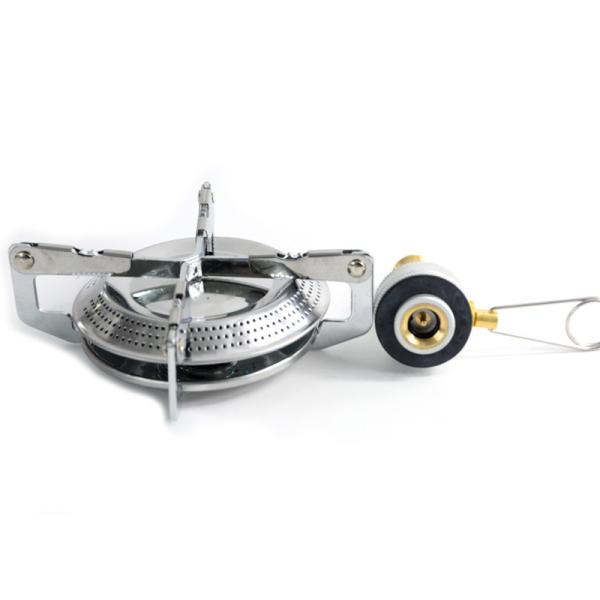 Outdoor Mini Camping Gas Stove with Stainless and Copper Portable Folding Gas Oven