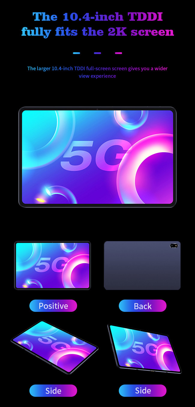 10,4 планшет Bluetooth 5,0 навигации GPS двойных ожидания двойных карты навигации 5G планшета андроида дюйма спутниковых
