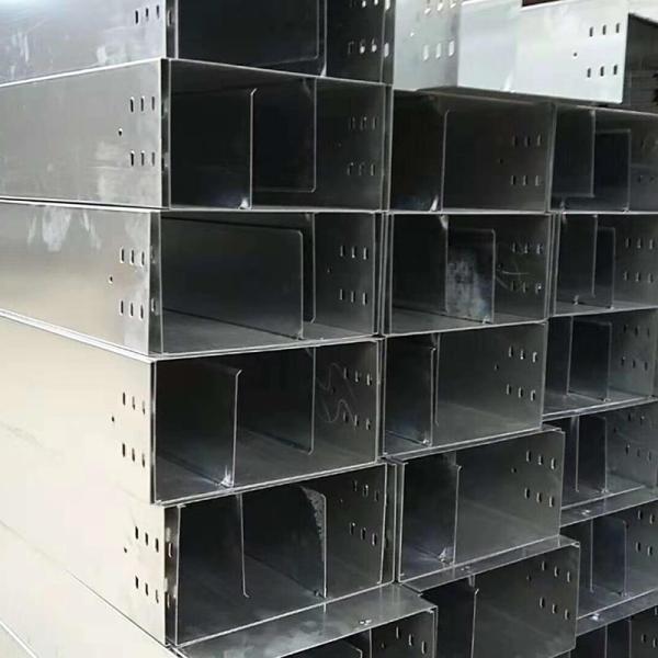 Suspended Hot Dip Galvanized Cable Tray Customized HDG Tray 1 Year Warranty