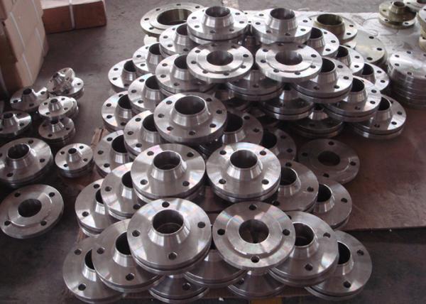 Long Weld Neck Stainless Steel Pipe Flange Plate Class 150LBS ~ 3000LBS Rate