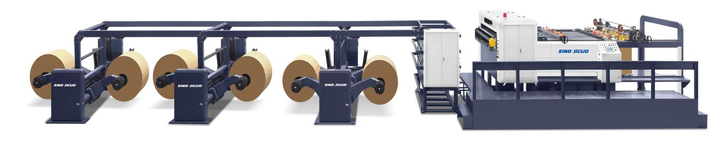 JIGUO ZWC-1400-6 Paper Sheeter Cutter Machine, Reference weight of cutting paper:50-500g/m2,Max.Diameter of paper:1650mm(65〃)Max,Maximum cutting speed:300cuts/min