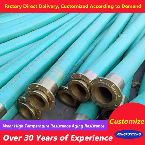 Multi Layered Structure Dredge Pipeline Floating Dredge Hose For Marine Dredging