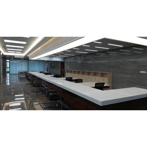 Fashionable Aluminum Ceiling Tiles 150mm C-Shape Excellent Extensibility On Visual Space