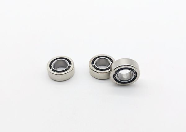 Low Friction Torque Stainless Steel Ball Bearing Low Vibration Design Size 3*8*4mm