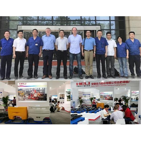 Primer Painting 16 Ton Cast Counterweight Shot Blasting And Grinding Surface