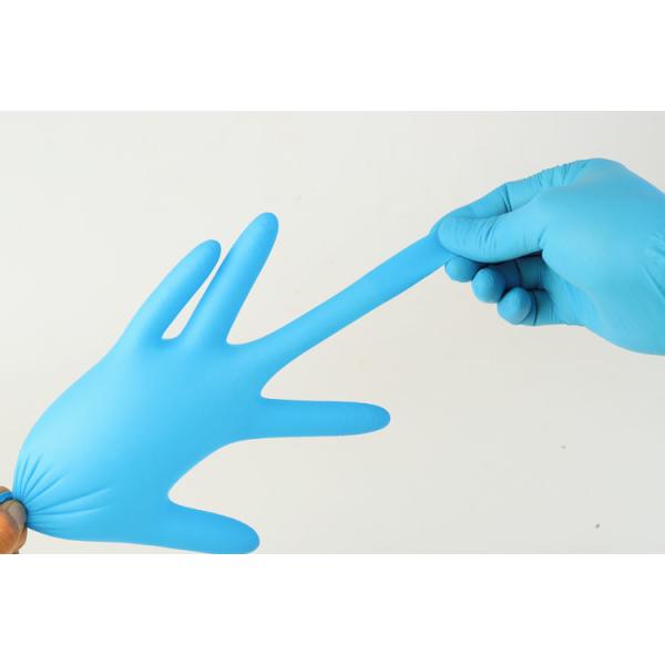 13 Inch 18 Mil 0.45mm Disposable Nitrile Gloves Powder Free