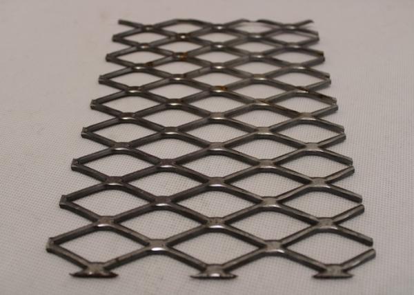 Galvanized Expanded Diamond Metal Sheet 2.0mm-6.0mm Thickness