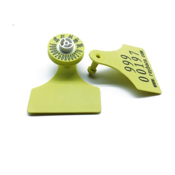 EM4305 134.2khz Rfid Female EID Ear Tags match With Visual Animals Tags