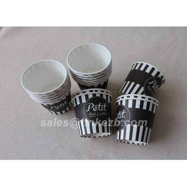 14oz 12oz Printed Single Wall Paper Cups Made of 3 Layers of Paperboard