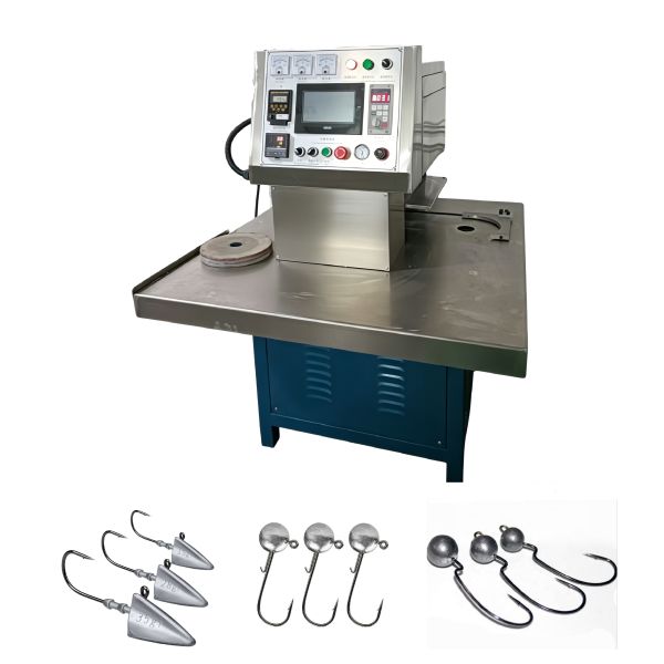 Fully Automatic Casting Machine with Lead Alloy FishingL Hook Centrifugal