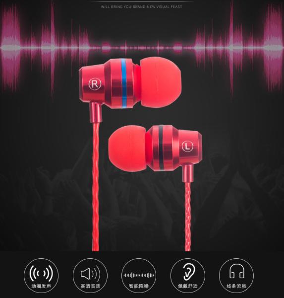 Heavy Bassmic True Stereo Noise Cancelling Sport Earbuds For Running Driving Music Call Mp3