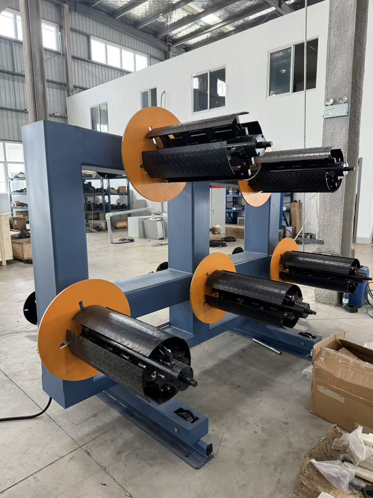 Automatic TIG Welding Transformer Foil Winding Machine with 600mm Foil Width and 26 RPM Winding Speed