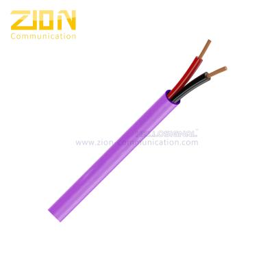 2 cabo audio profissional do orador do núcleo 18AWG com 7 o condutor encalhado do × 26 OFC