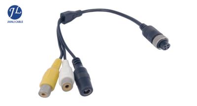 Reverse Backup Camera BNC RCA Video Cable With Waterproof Aviation Connector 4 Pin