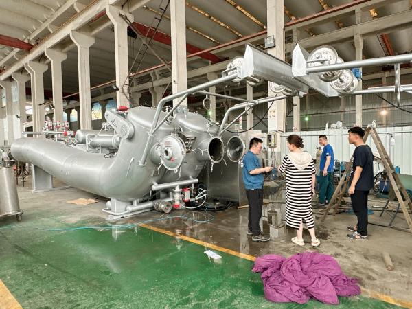 HTHP SUS 316L, machine à teindre à flux doux économe en énergie