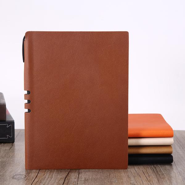 Customized Office Stationery A5 Notepad with PU Leather Cover and Personalized Design