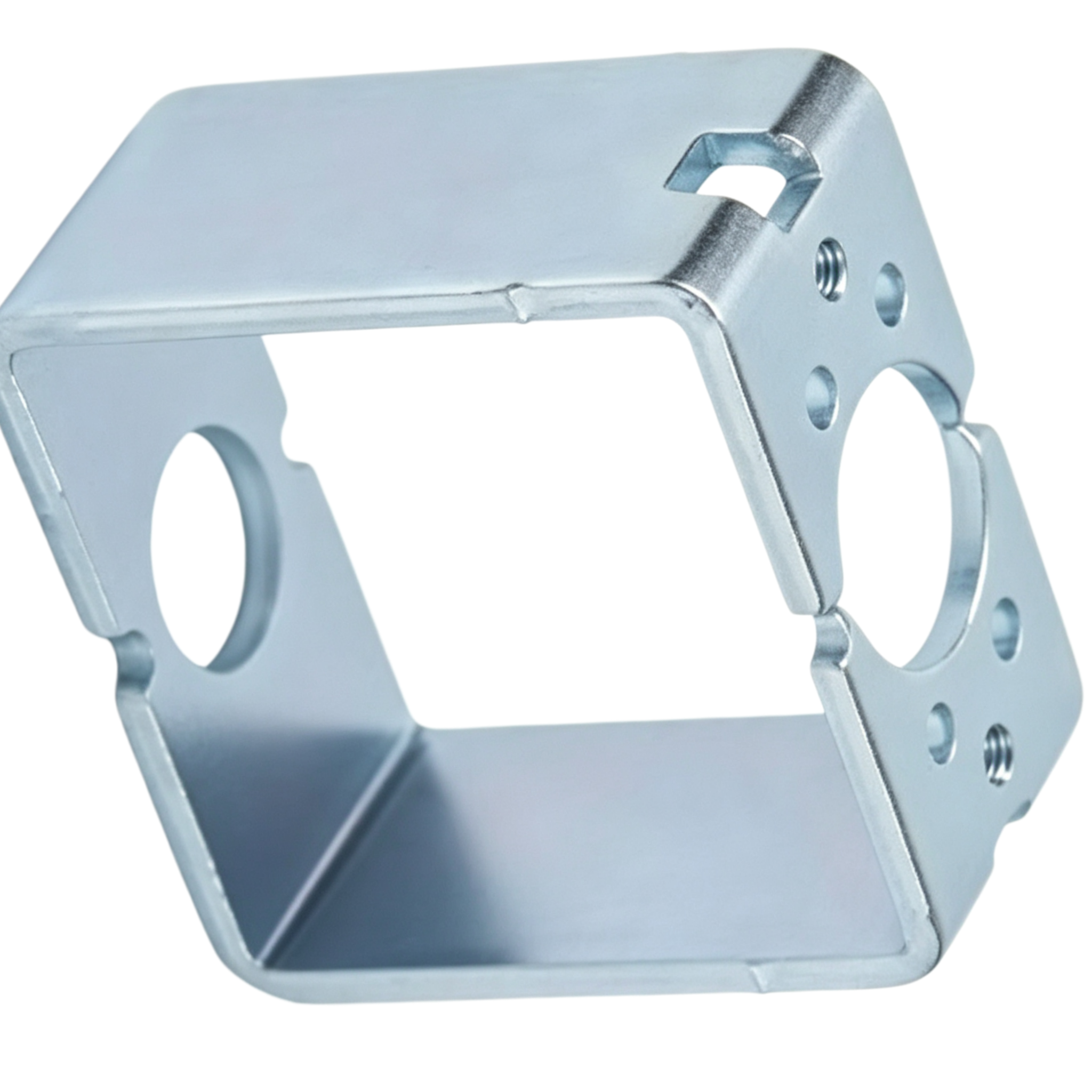 Heavy-duty Square Motor Mounting Bracket with Corrosion-resistant Surface and Precision Laser Cutting