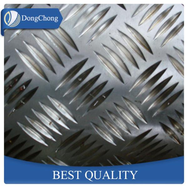 Cold Hot Rolled Diamond Aluminum Sheet , 3004 Diamond Pattern Aluminum Sheet