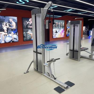 Professional Grade Strength Training Pin Loaded Gym Lat Pull Down and Seated Row Machine for Commercial 1570*870*2130mm