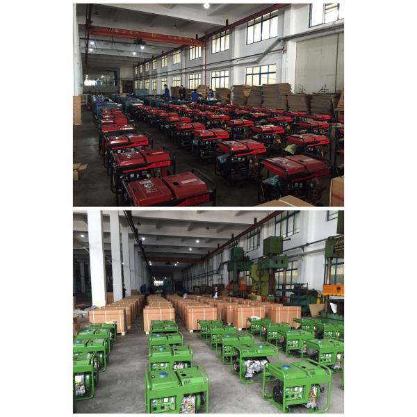 Желтые 6kva малые портативные генераторы электрическое Genset 3000rpm 3600rpm