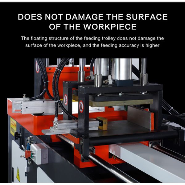 120mm Automatic Aluminum Cutting Machine For Aluminum Profile And Aluminium Alloy