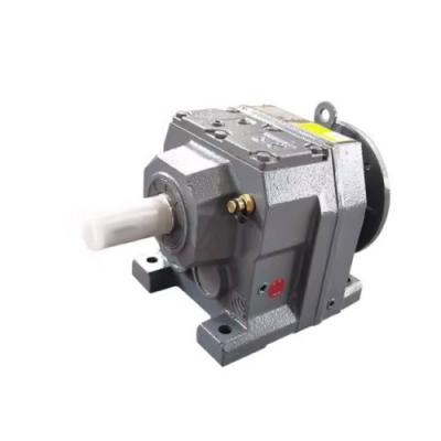 R107 Series Helical R Series Gearmotor Gear Reducer With Electric Engine Motor