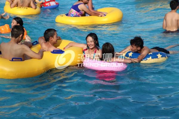 Sistema de rio preguiçoso personalizado do parque exterior da água, equipamento de Waterpark para o parque da água de Gaint