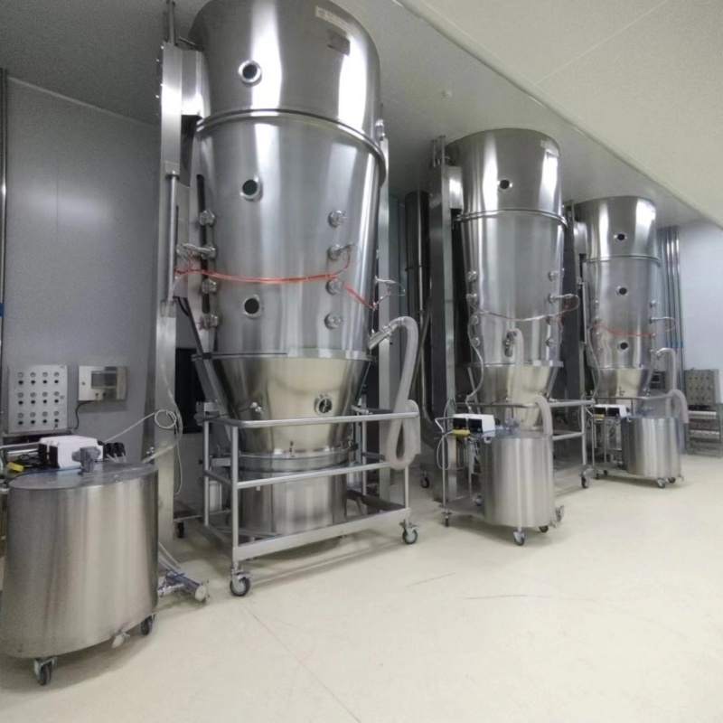 200kg/batch SUS304 Vertical Fluidized Bed Dryer In Food Industry / Feed