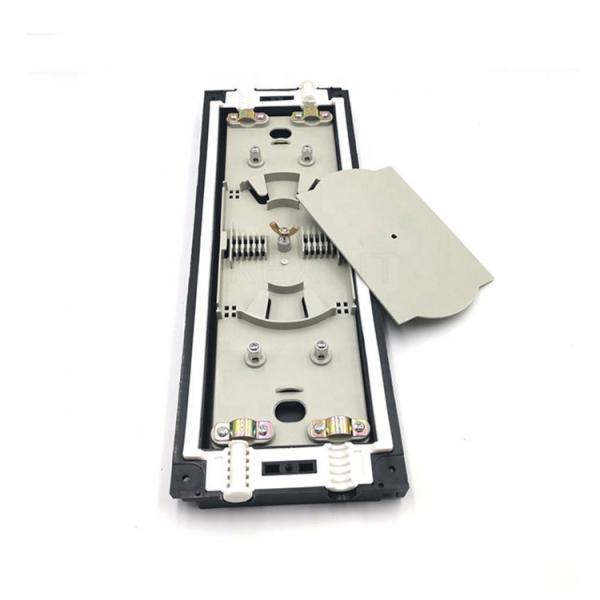 2 Trays 48 Core Fiber Optic Splice Closure FTTH PP 2 In 2 Out