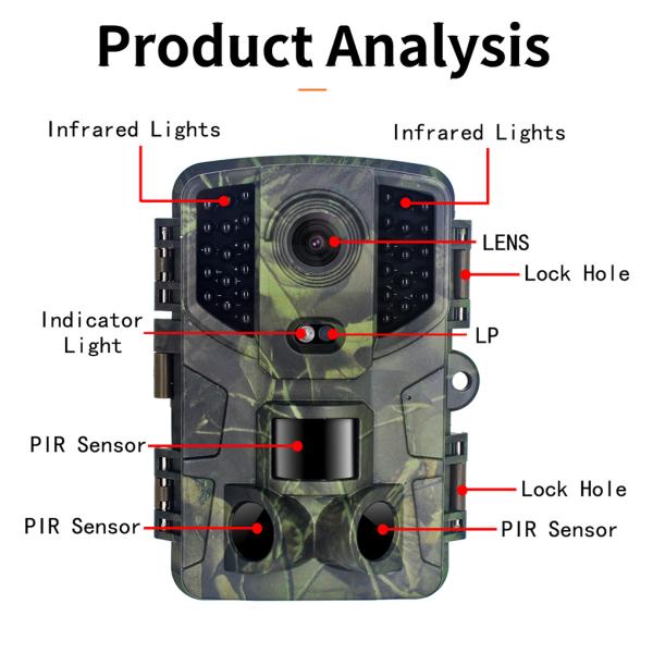 1080p Night Vision Goggle Waterproof Night Vision Wildlife Camera Trap IP56