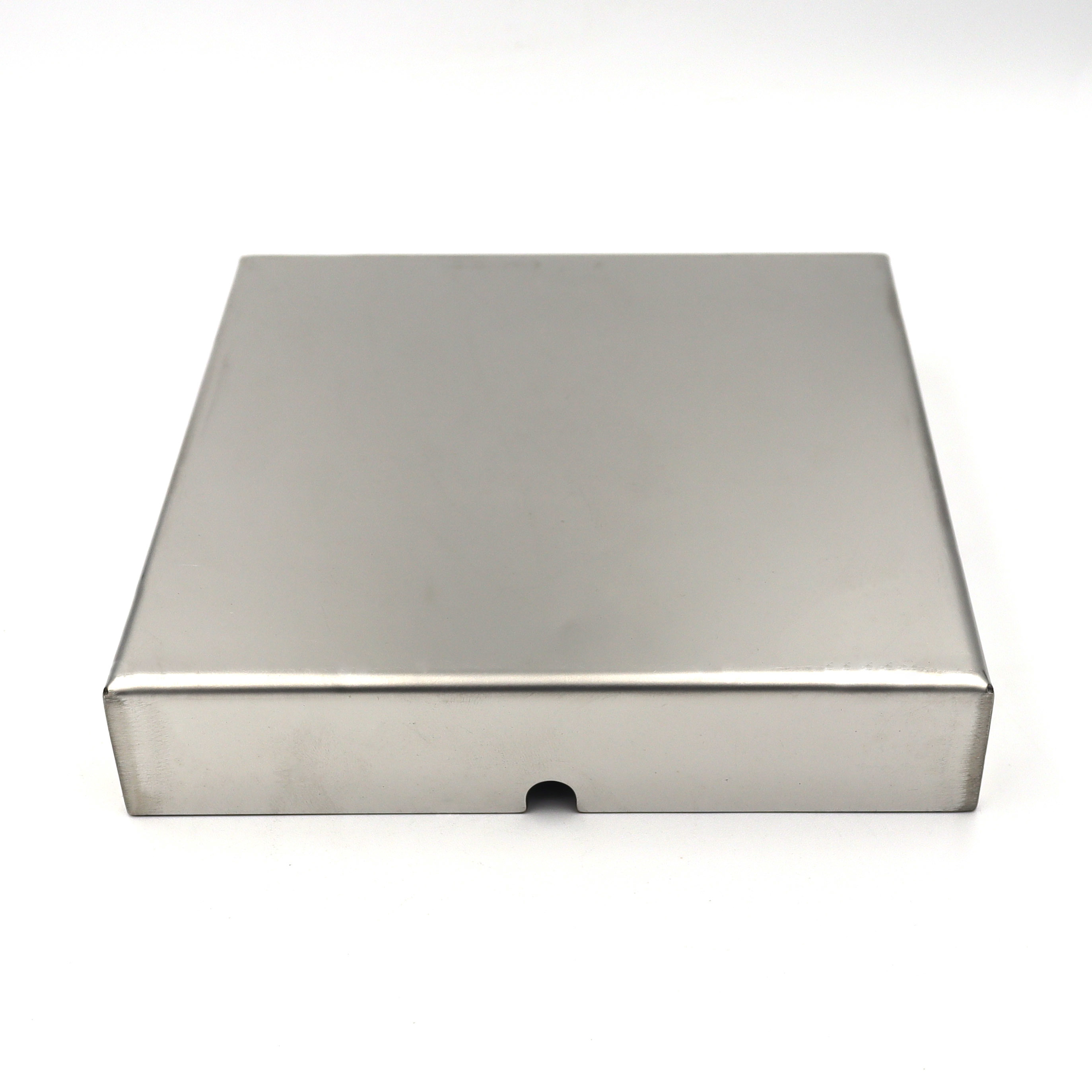 Stainless Steel Metal Ashtray with Polished Surface and Large Capacity for Bar Hotel KTV Household