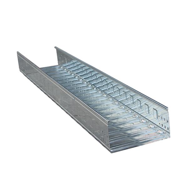 Galvanized Steel Rust Resistant Cable Containment With Ventilation Or Perforation Groove