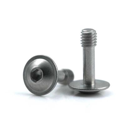 SUS316 Half Thread Screw Hex Socket Captive Panel Screw Length 40mm