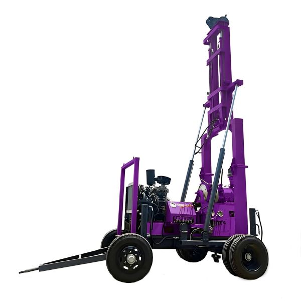 Vertical Rotation Hydraulic Core Drilling Rig Rock And Soil Sampling Drilling Machine Deep Core Drill Rig