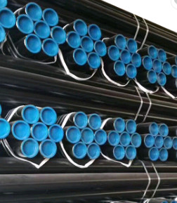 Seamless Q235 Black Mild Steel Pipe , 2 Inch Schedule 40 Galvanized Steel Pipe