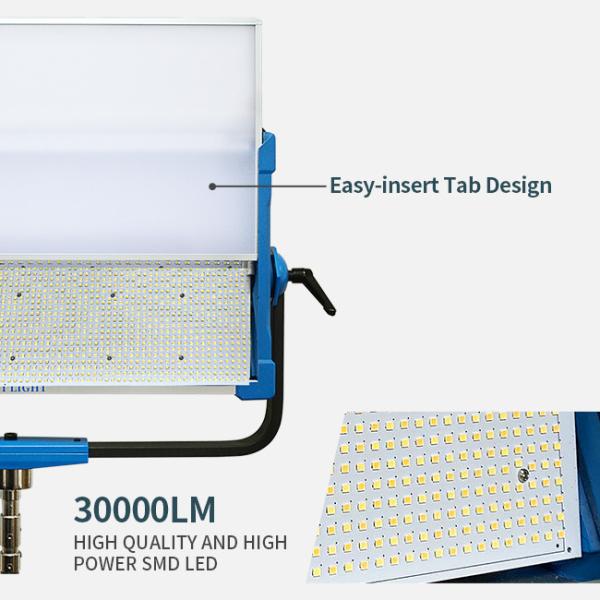 Factory supply 30000LM Metal RGBW with 12 Effects photographic lighting Film Studio Light