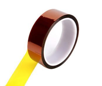 RoHS Compliant 55um~70um Polyimide Film Tape Pressure Sensitive Silicone Adhesive