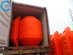 12in 14in 16in Dock Plastic Dredging HDPE Pipe Floats For Sale Offshore Pipeline