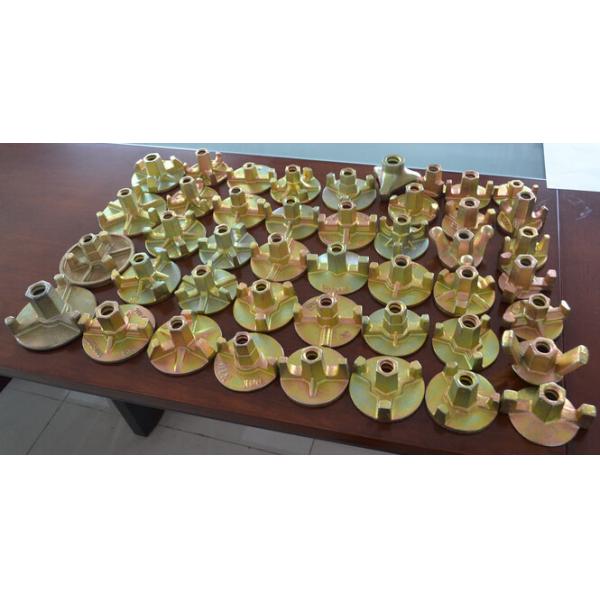 Los accesorios D17 del encofrado galvanizaron el lazo Rod Nut de las garras del reborde D90mm 500G dos